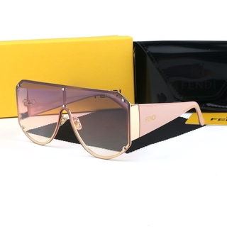 0007_FENDI. Material de gafas de sol de marco grande de alta definición para damas: Polaroid lente de resina de alta definición. modelo: 0007 Color: 7 colores para elegir.