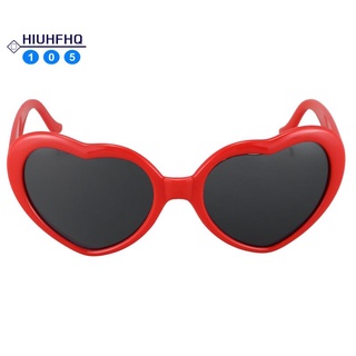 lindo lentes de sol lolita con forma de corazón retro/vestido de moda/fiesta caliente/rojo (1)