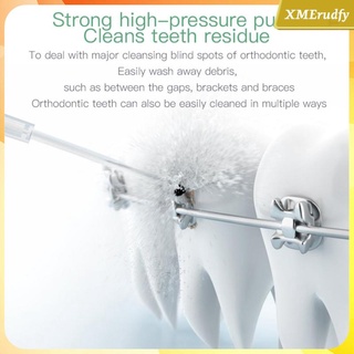 3 modos eléctrico de agua hilo dental irrigador oral limpiador de dientes mancha