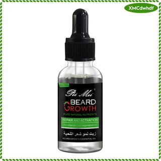 profesional crecimiento de la barba aceite esencial de la barba para los hombres de la barra de pelo de la nutrición facial bigote crecer hombres fuerza barba kit (5)