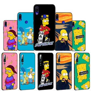 Silicone phone Case Xiaomi Redmi Note 9T 10 9 9S K20 Pro Max Casing OBZ272 The Simpsons Cartoon Soft Cover