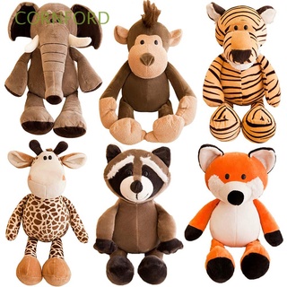 cornford lindo peluche juguetes de cumpleaños regalos de peluche animal juguete de peluche mono león mapache 25 cm perro juguete suave juguetes de peluche