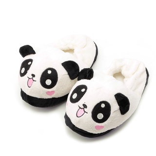 koou mignon yeux panda femmes pantoufles belle dibujos animados interior accueil zapatos suaves
