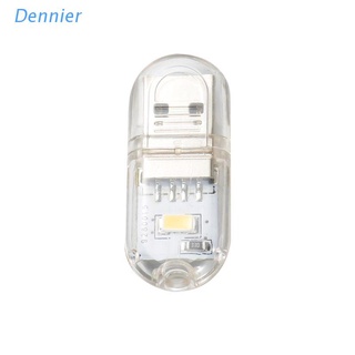 Den Mini luz LED portátil brillante de lectura nocturna lámpara USB para PC/Laptops