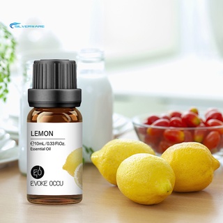 stock 10ml limón fragancia aceite refrescar aire mejorar sueño fruta ingrediente aceites esenciales con gotero