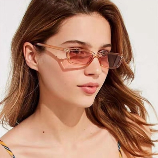 Moda Retro pequeño marco cuadrado mujeres gafas de sol marca de lujo clásico al aire libre sombra gafas para señora UV400 (2)