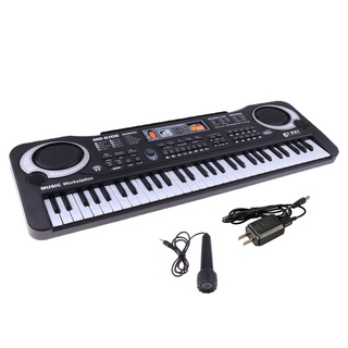 teclado digital de piano 61 teclas música instrumento electrónico niños órgano juguetes regalos (1)
