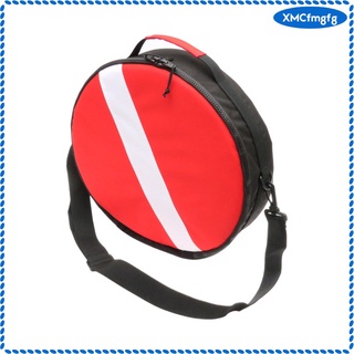 bolsa de regulador de buceo redonda profesional acolchada con correa de hombro