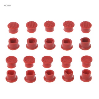 MOMO 10Pcs Red Caps For Lenovo IBM Thinkpad Mouse Laptop Pointer TrackPoint Cap