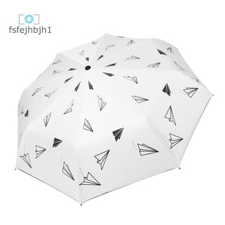 Sombrilla/soporte con tres pliegues De Papel para mujer/para paraguas/para lluvia