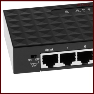 [BLESIYA2] 8 puertos 10/interruptor de red de escritorio Fast Ethernet VLAN conmutadores adaptador
