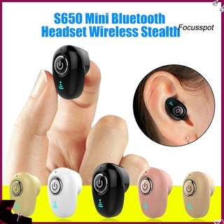 Fs-s650 Mini audífonos deportivos inalámbricos inalámbricos Bluetooth deportivos