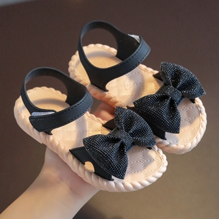 niños sandalias de verano zapatos de princesa flor zapatos niñas velcro zapatos de playa