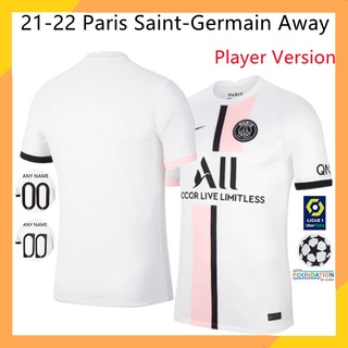 Paris Saint Germain Jersey Away 21-22 versión jugador hombres Jersey de fútbol PSG