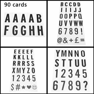 en venta happymall caja de luz led números de letras tablero glifos símbolos combinaciones libres + 90 tarjetas