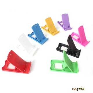 vegala 1pc universal colorido pt plástico ajustable plegable teléfono inteligente soporte asiento vegala