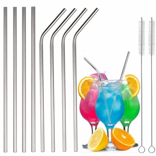 1/10/100Pcs Bendable Beverage Drinking Straws / Straws with Brushes Party DIY Drinking Straw for Smoothies Cocktai