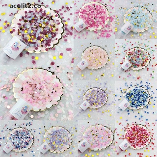 ACEL Round Push Up Confetti Poppers For Wedding Birthday Party Confetti Decorations CO