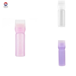tinte para el cabello botella de plástico spray botella de peluquería herramienta rosa 120ml