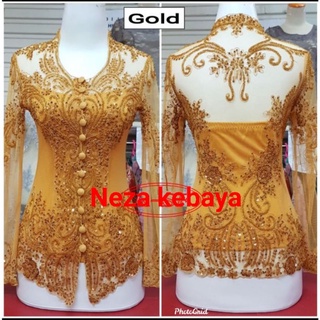 Conjunto de KEBAYA lentejuelas KRAH SUNDA/KEBAYA lentejuelas brazo largo/blusa de lentejuelas de lujo Javanese