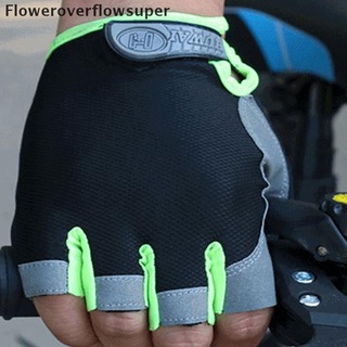 Fsmy guantes de medio dedo Unisex antideslizantes antideslizantes/guantes deportivos transpirables calientes