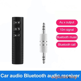 Explosión Manos Libres Bluetooth compatible Con Coche Kit Automático De 3.5 Mm Jack Música Inalámbrica MP3 Adaptador De Audio Receptor Para Auriculares