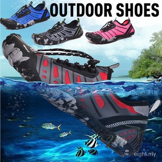 Hombres/mujeres zapatos de vadear zapatos deportivos Aqua zapatos transpirables de secado rápido antideslizante zapatos de agua de pesca senderismo zapatos de playa zapatos de agua natación zapatillas de snorkel Camping zapatos de ciclismo eAZZ