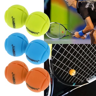 Bolehdeals 2pza. Bola De Bola con Forma De tenis Squash/a prueba De agua/estampado De vibración amarillo (1)