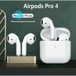 Airs PRO 4 Mini auriculares TWS Pro4 SUPERCOPY Airpods Bluetooth 5.0 estéreo Hifi inalámbrico con Gps/cancelar/Pop-up/Inpods PK i12 i9000 PRO