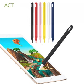 act colorful cover soft protective case new portátil tablet touch stylus pen silicona