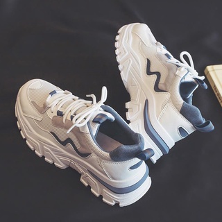2021 zapatillas de deporte de malla transpirable mujer papá todo-partido Casual ligero zapatos para correr Trend2021 [bfhf551.my]