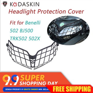 Kodaskin - cubierta protectora para faros delanteros de motocicleta para Benelli 502 BJ500 TRK502 TRK502X