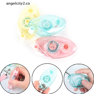 【angelcity2】 1pcs Double Sided Adhesive Dots Stick Roller Glue Tape Dispenser Refillable New 【CO】