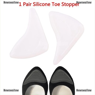 [nw] cojín de silicona anti-dolor de media yardas para zapatos, tapón del dedo del pie, tapón de dedo del pie [newswallow]