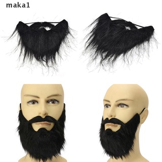 [i] divertido disfraz fiesta hombre hombre halloween barba facial pelo disfraz juego negro bigote [caliente]