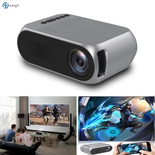 [sta] mini proyector de hogar hd 1080p led multimedios de cine en casa proyector