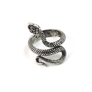 nuevo anillo de serpiente europeo y americano anillo abierto anillo animal anillo joyería (2)