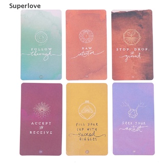 Superlove The Sacred Creators Oracle Tarot Card Prophecy Divination Deck Party Board Game .