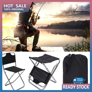 lyy silla plegable portátil al aire libre senderismo pesca camping picnic respaldo taburete