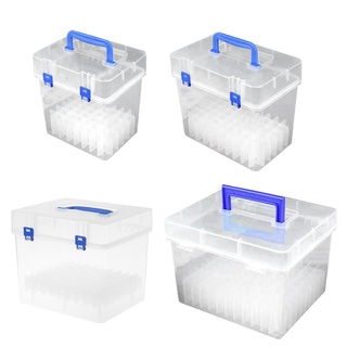 NE Transparent Marker Pens Storage Box Container Art Craft Tray Office Desk Organizor Home School Students Study Supply