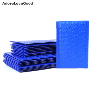 [alg] 10 pzs sobres acolchados pequeños poly bubble mailer azul auto sellado bolsas de correo (1)