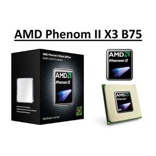 AMD Phenom II X3 B75 Procesador Triple Core 3.0 GHz , Zócalo AM2 +/AM3 , CPU De 95 W (1)