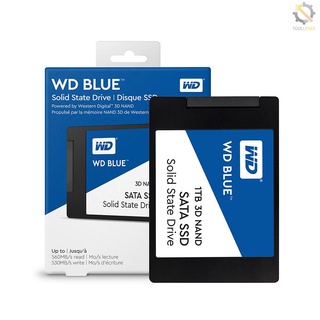 Western Digital WD Blue 1TB PC SSD 3D NAND SATA3 6GB/s pulgadas disco duro de estado sólido para PC portátil (WDS100T2B0A) (2)