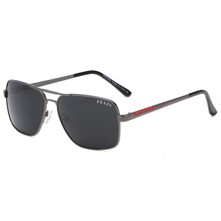 ! ¡Prada! Las nuevas gafas de sol polarizadas Anti-UV 400 para conducir para hombre Kaca Mata (9)
