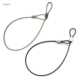 bmessi Safety Strap Stainless Steel Tether Lanyard Wrist Hand 30cm For GoPro Camera New