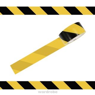 33mx50mm escaleras rayas seguridad autoadhesiva distanciamiento social áreas peligrosas cinta de advertencia (1)