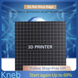impresora 3d extraíble de fibra de vidrio termoeléctrica de la placa de construcción de la plataforma de la etiqueta engomada para ender-3 (1)