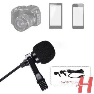 mini micrófono lavalier de solapa de doble cabeza clip de grabación en micrófono para iphone ipad samsung tablet (9)