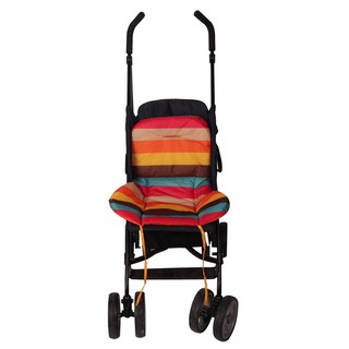 [KITTY] cojín de asiento de coche colorido impermeable acolchado cochecito arco iris bebé niños cochecito cojín (3)