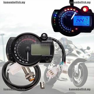 Velocímetro Digital LCD Universal para motocicleta 15000rpm tacómetro medidor de odómetro